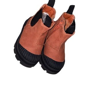 Nice H&M Chelsea Boots brick red Ankle-high boots